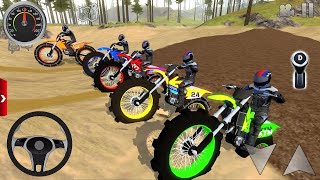 Cross De Motos Race With Friends 1 Best iOS Gameplay  Motorbike Dirt Race Android Game [upl. by Porter]