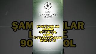 90da Gol Atan Futbolculardan Kurulu 11 futbol şampiyonlarligi 4231 [upl. by Hehre]