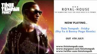 Tinie Tempah  Frisky Shy Fx amp Benny Page Remix [upl. by Rici566]