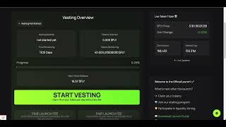 How to start Vesting amp claim Presale Token [upl. by Jeannine76]