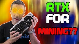 Can the RTX 2080 Mine  NiceHash TESTED [upl. by Evol223]