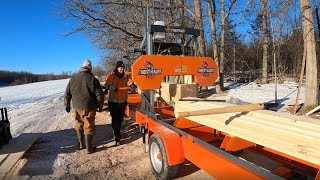 Milling Barn Board Lumber [upl. by Assej]