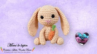 Mimi le lapin Amigurumi Crochet quotLidia Crochet Tricotquot [upl. by Gottwald]