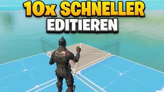 10x SCHNELLER Editieren mit DIESEM TRICK in Fortnite🤯 [upl. by Trixy]