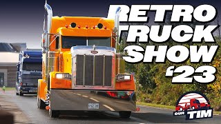 Trucks Leaving  Retro Truck Show 2023  🇬🇧 Gaydon UK 2023 [upl. by Aenil]