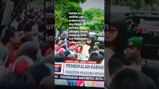 Yaallah berilah kesehatan selalu tuk Prabowo yakin Indonesia akan disegani dibawah pimpinan mu pak [upl. by Neivad]