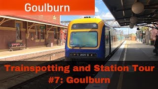 Trainspotting and Station Tour 7 Goulburn [upl. by Meece929]