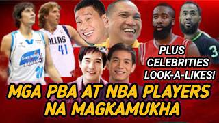 PBA PLAYERS NBA PLAYERS  CELEBRITIES LOOK  A  LIKES [upl. by Other994]