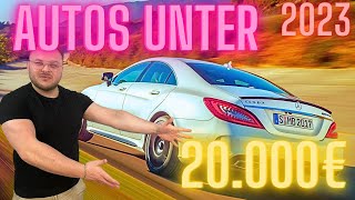 Die BESTEN AUTOS unter 20000 € 2023 InflationsEdition  G Performance [upl. by Charbonneau21]