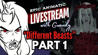 Making DIFFERENT BEAST Animatic Pt 1 epicthemusical [upl. by Lubbi590]