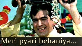 Meri Pyari Behaniya Banegi Dulhaniya  Sachaa Jhutha  Kishore Kumar  Rakhi Song [upl. by Allcot]