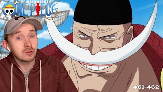 Whitebeard Arrives At Marineford  Aces Flashback  One Piece Reaction Episode 461462 [upl. by Kenaz]