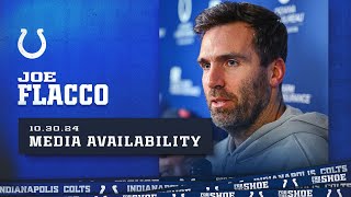 Joe Flacco Media Availability  October 30 [upl. by Nobe]