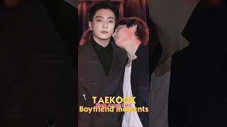 Taekook boyfriend moments V and Jungkook best romantic moments Taekook love story oneshot [upl. by Aynosal]