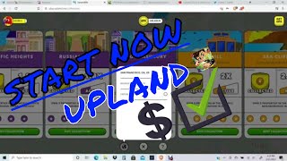 UPLAND NEW PLAYERS HOW TO GET STARTED IN UPLAND Must Watch before start [upl. by Bernetta]