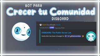 Consigue miembros para tu Servidor de Discord con Disboard 2024 [upl. by Echo]