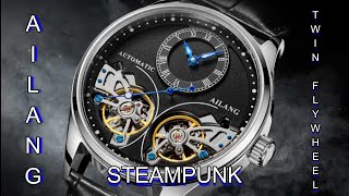 AILANG STEAMPUNK TWIN FLYWHEEL [upl. by Yunick]