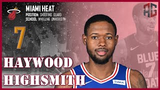 MIAMI HEAT Haywood Highsmith ᴴᴰ [upl. by Lancey]