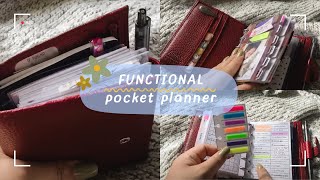 2018 Functional Planner Setup Pocket Filofax Finchley [upl. by Theurich424]