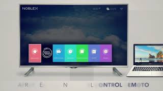 TV Noblex  Cómo configurar AnyView Cast [upl. by Fiertz]
