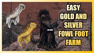 How to craft INFINITE Silver and Gold Fowl Feet  Elden Ring Guide [upl. by Adnolay920]