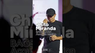 Chito Miranda  BAGSAKAN Acoustic version during the grand launch of HONOR X9b 5G [upl. by Irmgard]