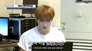 ENG SUB 180716 SEVENTEEN Vernon Ep0 Trailer Clip on quotVisiting Tutorquot [upl. by Houlberg]