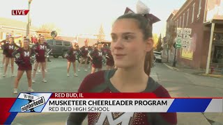 Musketeer Cheerleader Program at Red Bud High School [upl. by Anu]