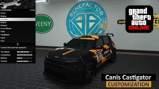 Canis Castigator  Customization and Review  GTA Online Bottom Dollar Bounties  Review 4K [upl. by Alidis]