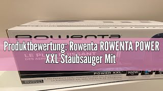 Produktbewertung Rowenta ROWENTA POWER XXL Staubsauger Mit Beutel  RO3126EA  Parkettset  900 W [upl. by Ingrid72]