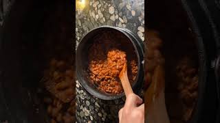 Serving Boston Baked Beans from a Cast Iron Pot [upl. by Smukler521]