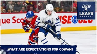 What should Toronto Maple Leafs expectations be for Easton Cowan PWHL names amp logos coming [upl. by Haleemak]