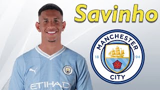 Savio Moreira SAVINHO ● Welcome to Manchester City 🔵🇧🇷 Best Skills amp Goals [upl. by Teriann]