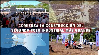 Primer polo industrial del Corredor del Istmo inicia su construcción en Texistepec Veracruz [upl. by Aonian538]