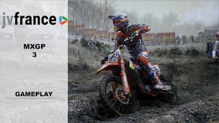 GAMEPLAY  MXGP 3  3 minutes de gameplay [upl. by Elicec]