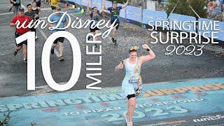 10 Miler  runDisney Springtime Surprise  2023 [upl. by Atinaej]