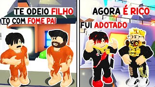 MEUS PAIS ME ODIAVAM E UM HOMEM RICO ME ADOTOU NO ADOPT ME [upl. by Nesrac9]