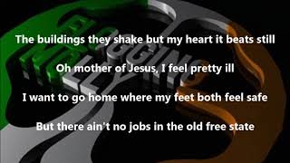 Flogging Molly  Black friday Rule  Lyrics [upl. by Nial]