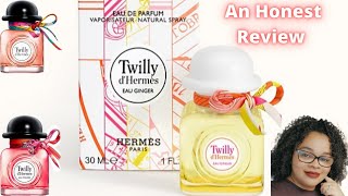 An Honest Review of Twilly dHermes eau GingerTwilly dHermes rangePerfume Collection 2021 [upl. by Skier]