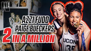 Paige Bueckers and Azzi Fudd are the FUTURE at UConn ⚡️ SLAM 235 Cover BehindTheScenes [upl. by Sucram22]