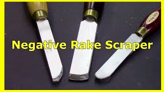 Negative Rake Scraper Basics [upl. by Solegnave]