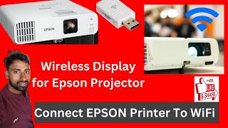 How to Connect Wireless Projector 2022  Wireless Projector Connectivity  Epson Wireless Projector [upl. by Plotkin]