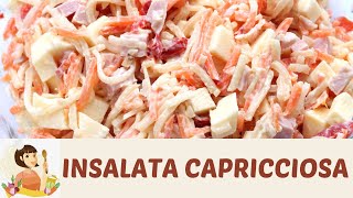 Ricetta Insalata capricciosa  Un originale antipasto fresco e saporito [upl. by Yerhcaz]