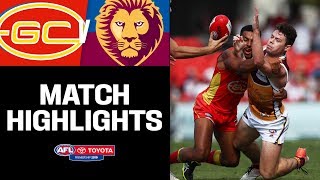 Scorching QClash  Gold Coast v Brisbane Highlights  Round 6 2019  AFL [upl. by Nnylyt892]