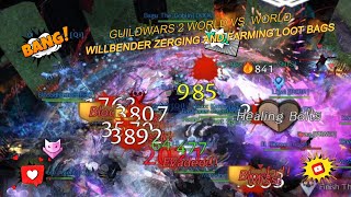 Power Willbender farming Gameplay  Guildwars 2 WvW 2024 [upl. by Nosimaj]