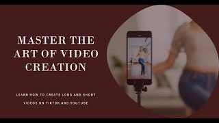 Step by Step How To Create Long and Short Videos on TikTok and YouTube [upl. by Adley895]