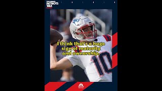 Brian Hoyer compares Drake Mayes humble leadership style to Tom Bradys shorts [upl. by Bush94]