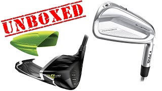 Ping G430 MAX 10K Driver  Blueprint S Irons Unboxing [upl. by Coshow]