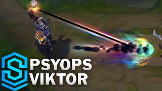 PsyOps Viktor Skin Spotlight  PreRelease  League of Legends [upl. by Yanahs]