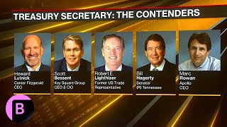 Donald Trumps Treasury Secretary Who Are the Possible Contenders [upl. by Tonkin]